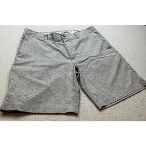 Callaway Mens Golf Shorts Grey Micro Pattern Stretch Size 36 Performance Casual